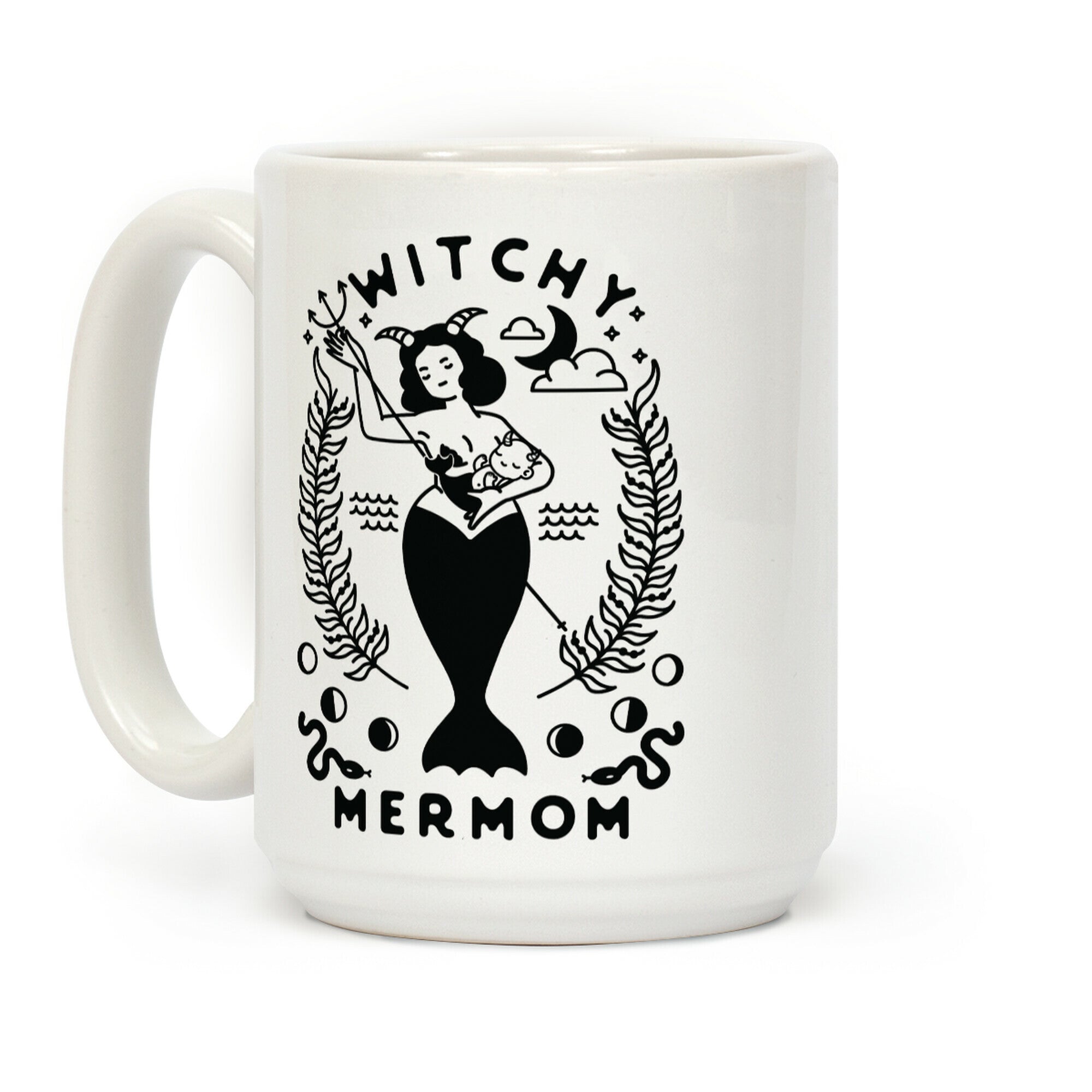 Witchy Mermom Coffee Mug